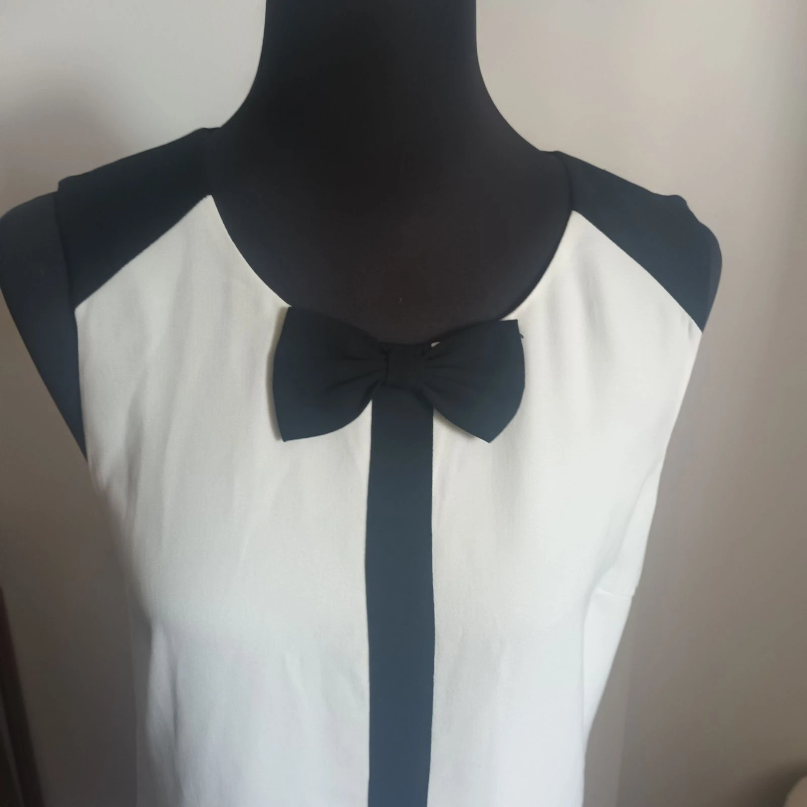 Stunning two-tone chic & glamour lined ETAM dress - Size 38 – photo 2